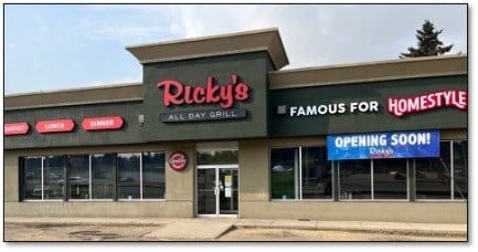 Ricky’s Restaurants Opens New Location in Camrose, AB