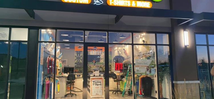 Big Frog Custom T-Shirts & More Makes a Splash in Edmonton