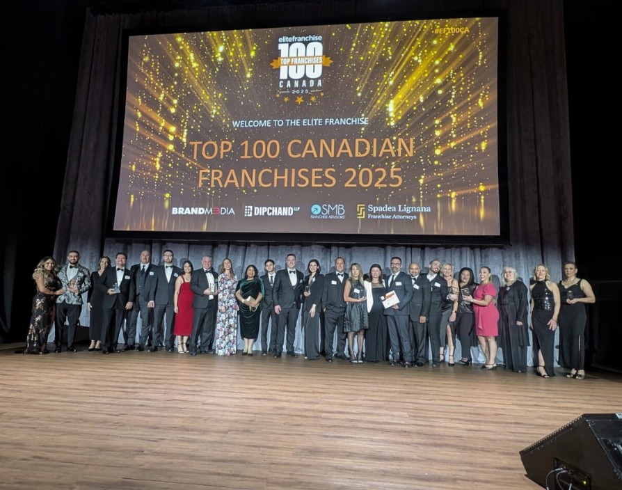 Celebrating the ‘Le Gratin’ of Franchising at the Prestigious EF100 Canada 2025 Gala