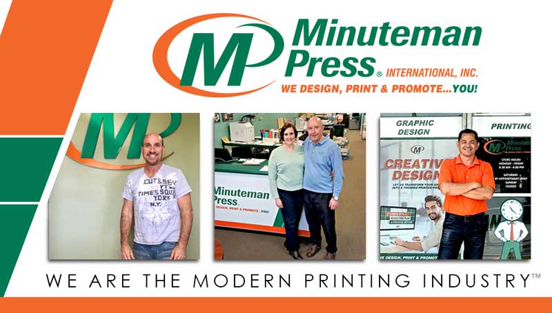 Minuteman Press International Launches Franchise Marketing Campaign “We Are The Modern Printing Industry”