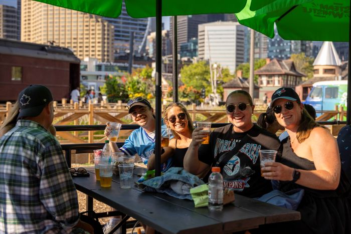 Toronto’s Ultimate Playoff Baseball Destination Enjoy a beer, burger and the game at Steam Whistle Brewing’s ‘The Bird’s Nest’