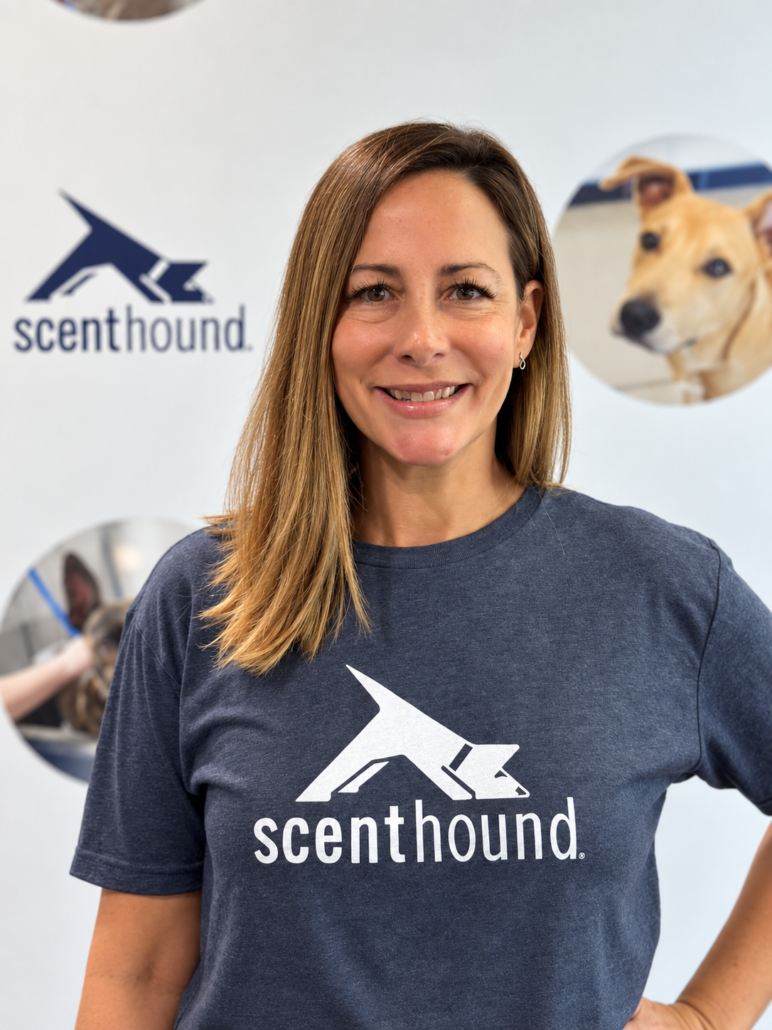 Amanda Alvarez, owner of Scenthound in Tampa, FL, with two more franchise locations on the way.