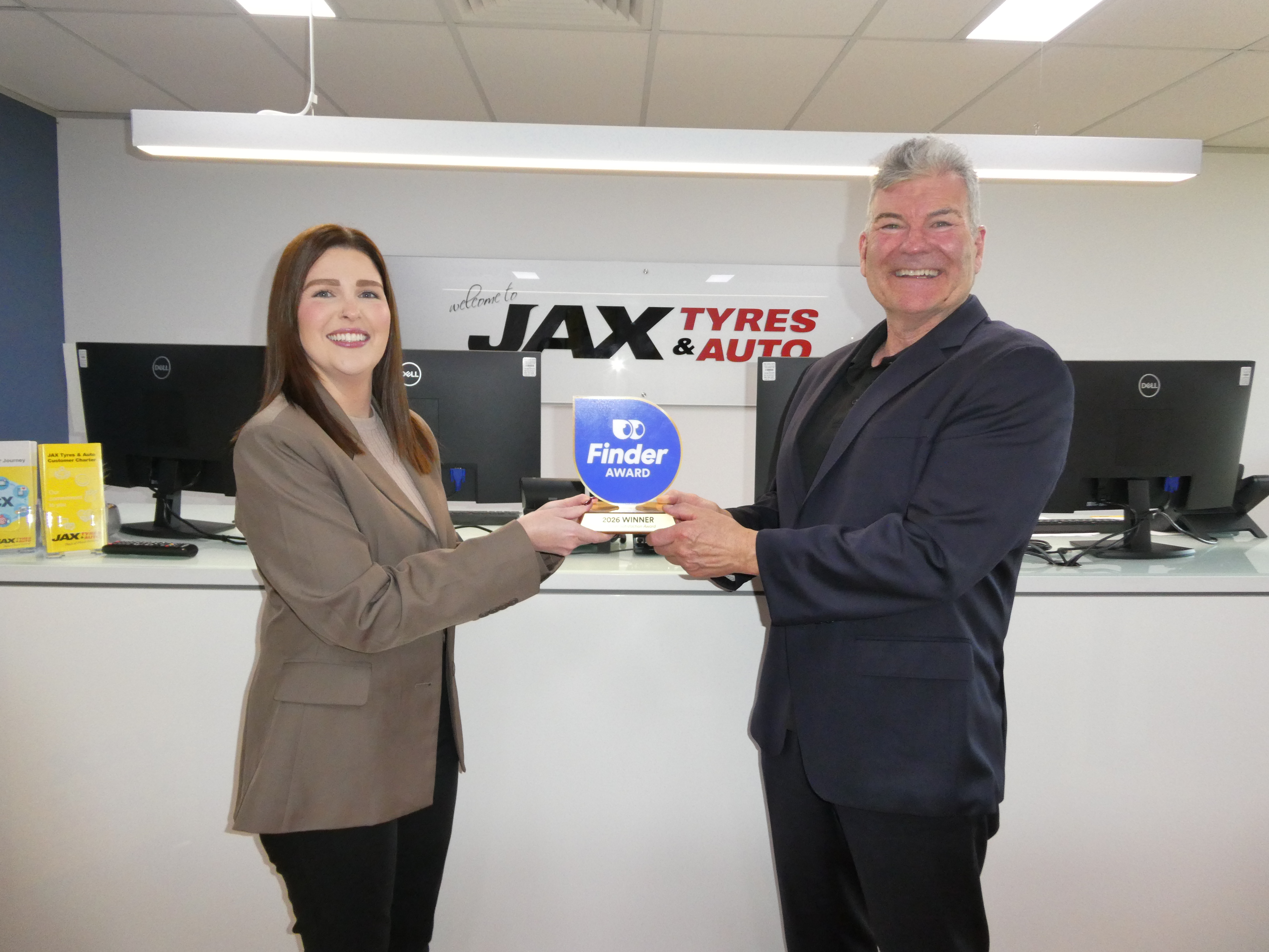 JAX Tyres & Auto Awarded Australia’s Most Trusted Car Servicing Chain in the 2026 Finder Awards