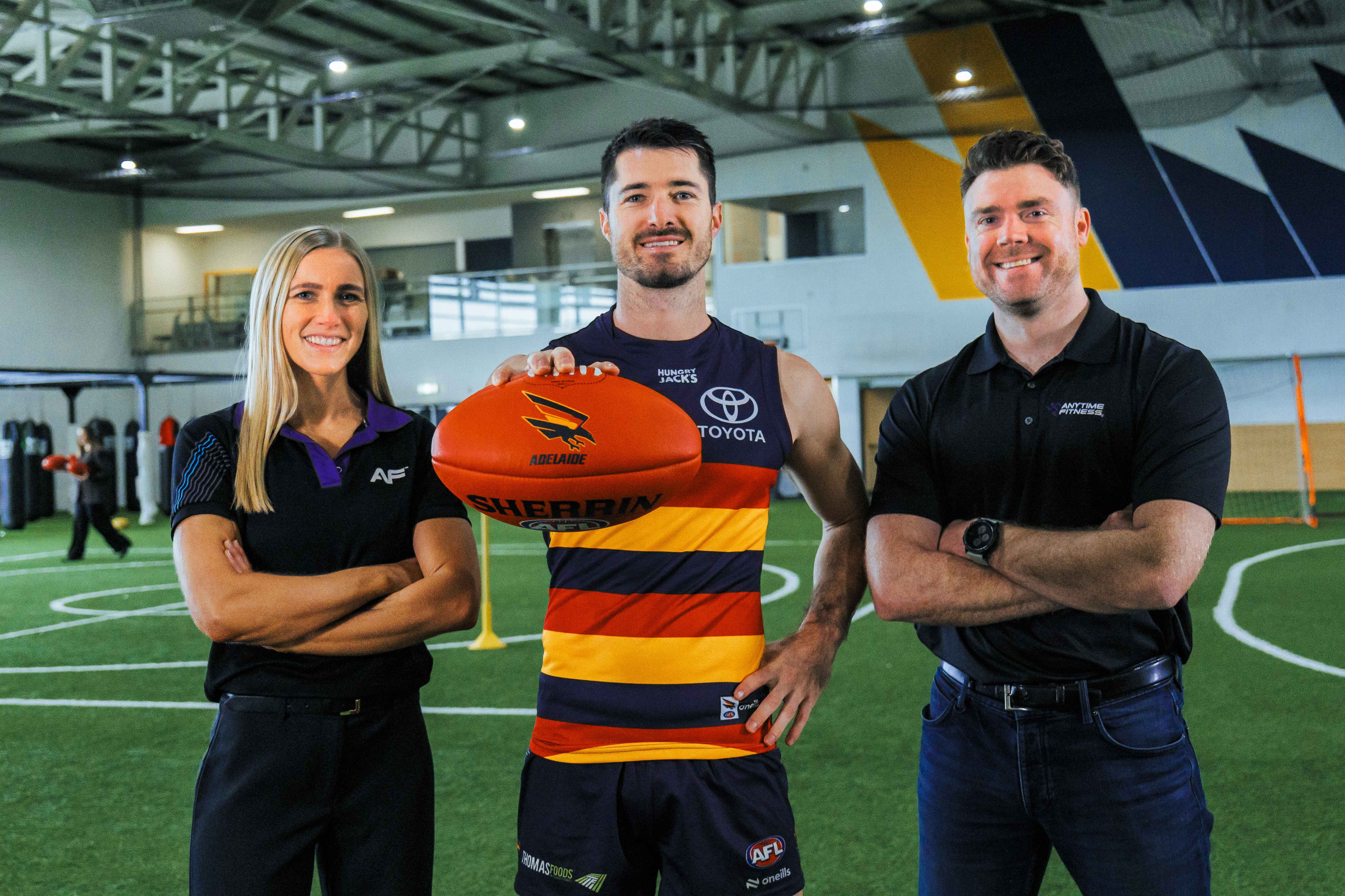 ANYTIME FITNESS AUSTRALIA AND THE ADELAIDE FOOTBALL CLUB JOIN FORCES