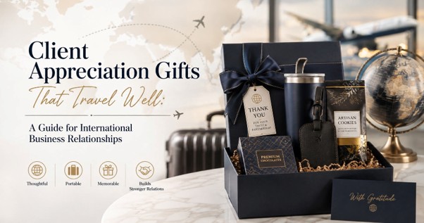 Client Appreciation Gifts That Travel Well: A Guide for International Business Relationships