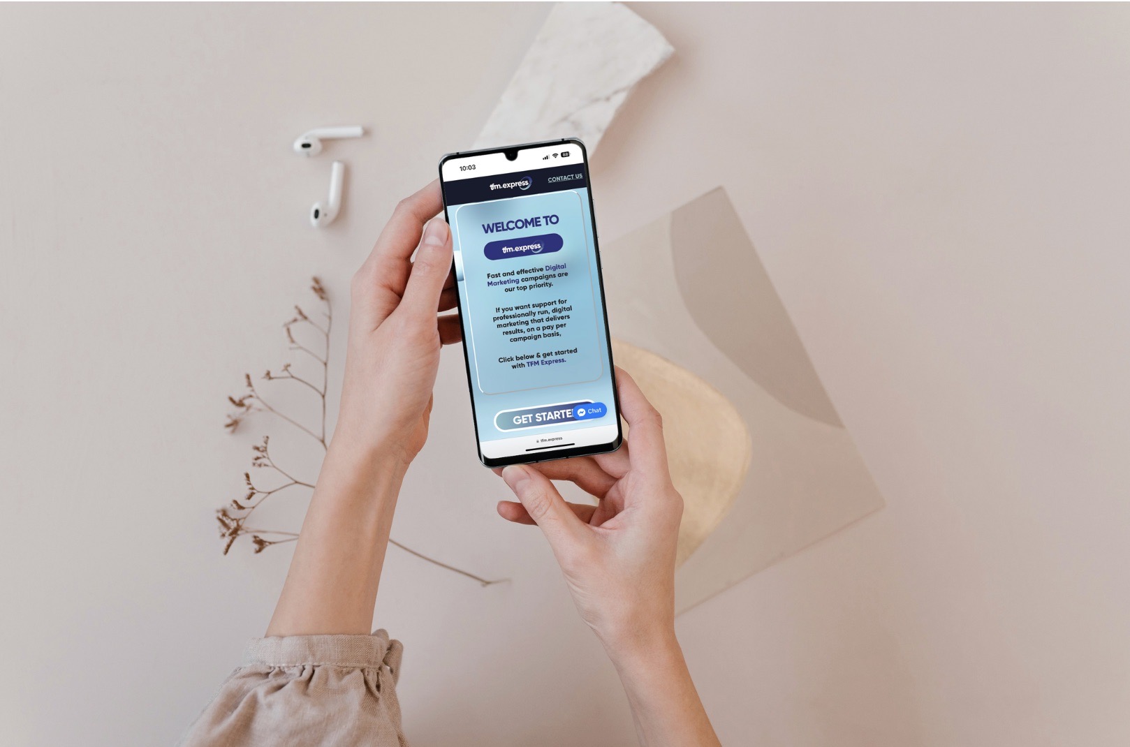 Introducing TFM Express: The latest digital marketing self-service platform
