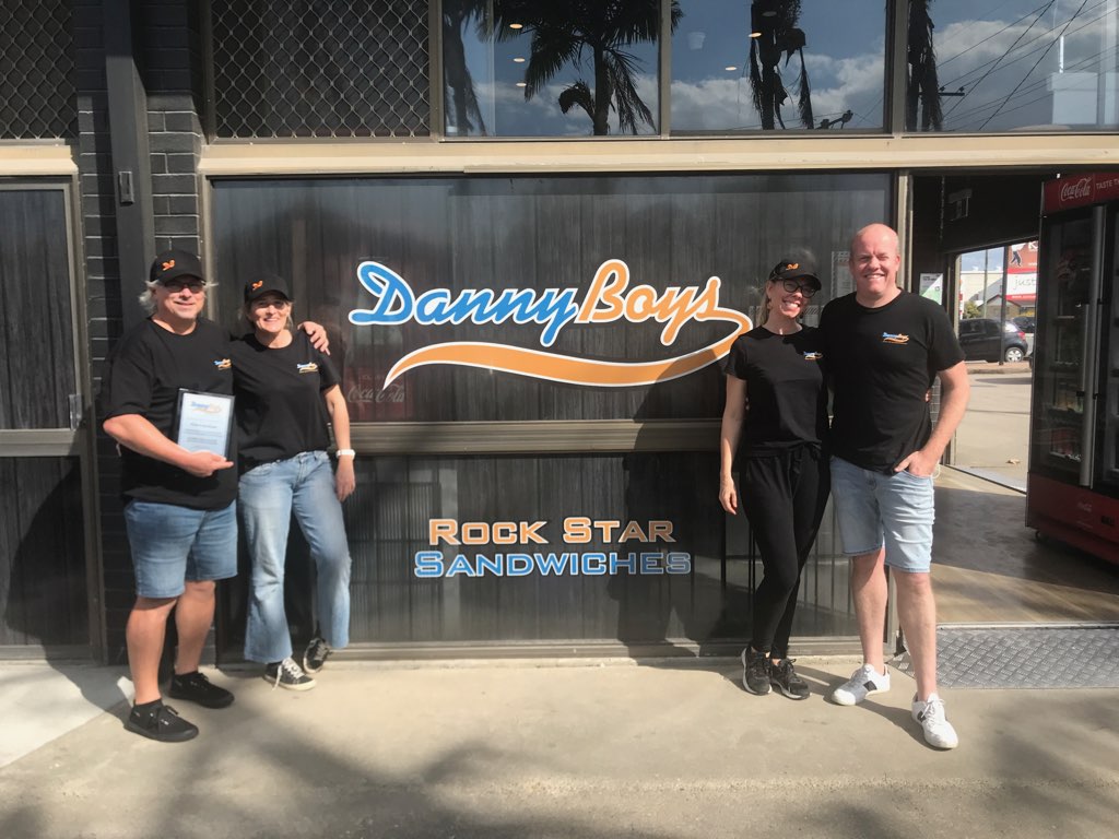 DannyBoys rolls their famous sandwiches through Queensland!