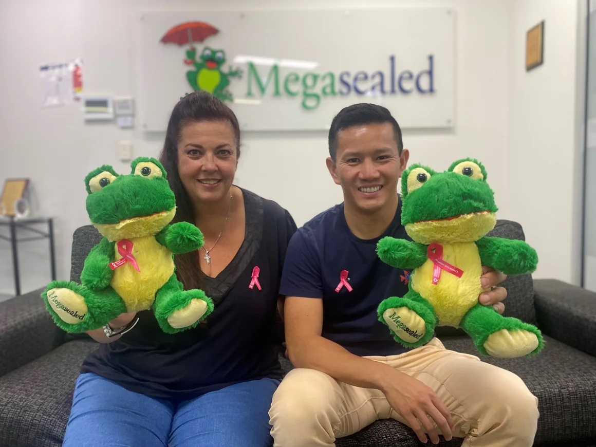 #SealedWithLove: Megasealed Goes Pink for the Month of May in Solidarity with the National Breast Cancer Foundation