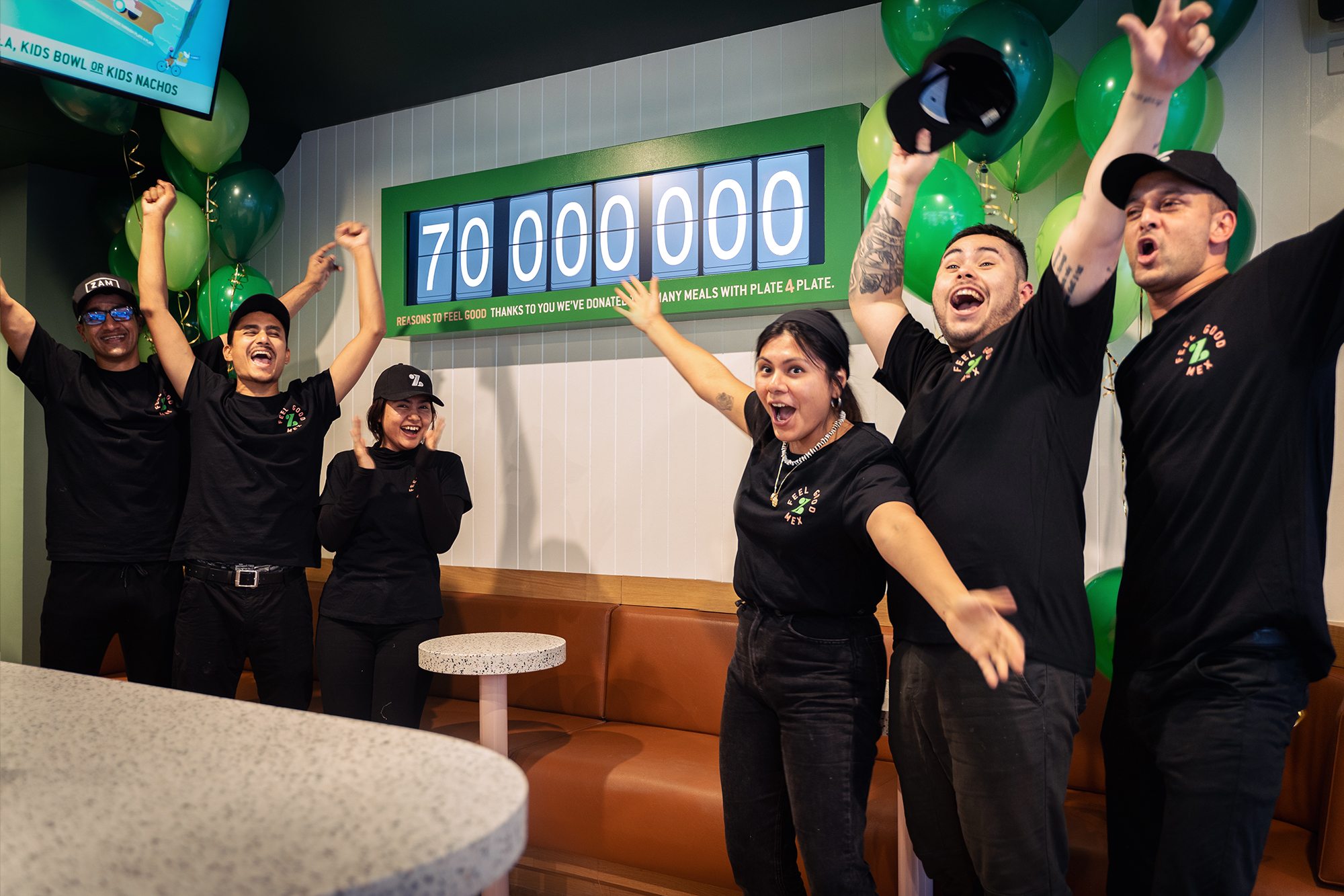 Zambrero achieves milestone: 70 million meals donated and distributed to those in need