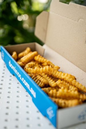 Chip chip hooray! Say goodbye to soggy chips and hello to Domino’s NEW Crispy Chips