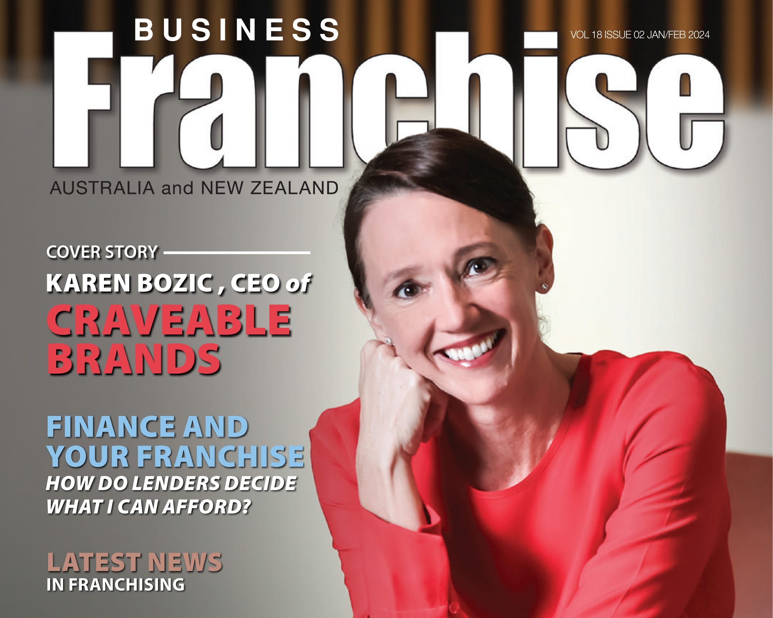 Business Franchise Magazine discusses Craveable brands with CEO, Karen Bozic