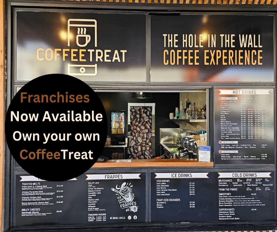 At COFFEETREAT our mission is to deliver an exceptional takeaway coffee experience to our customers, one cup at a time