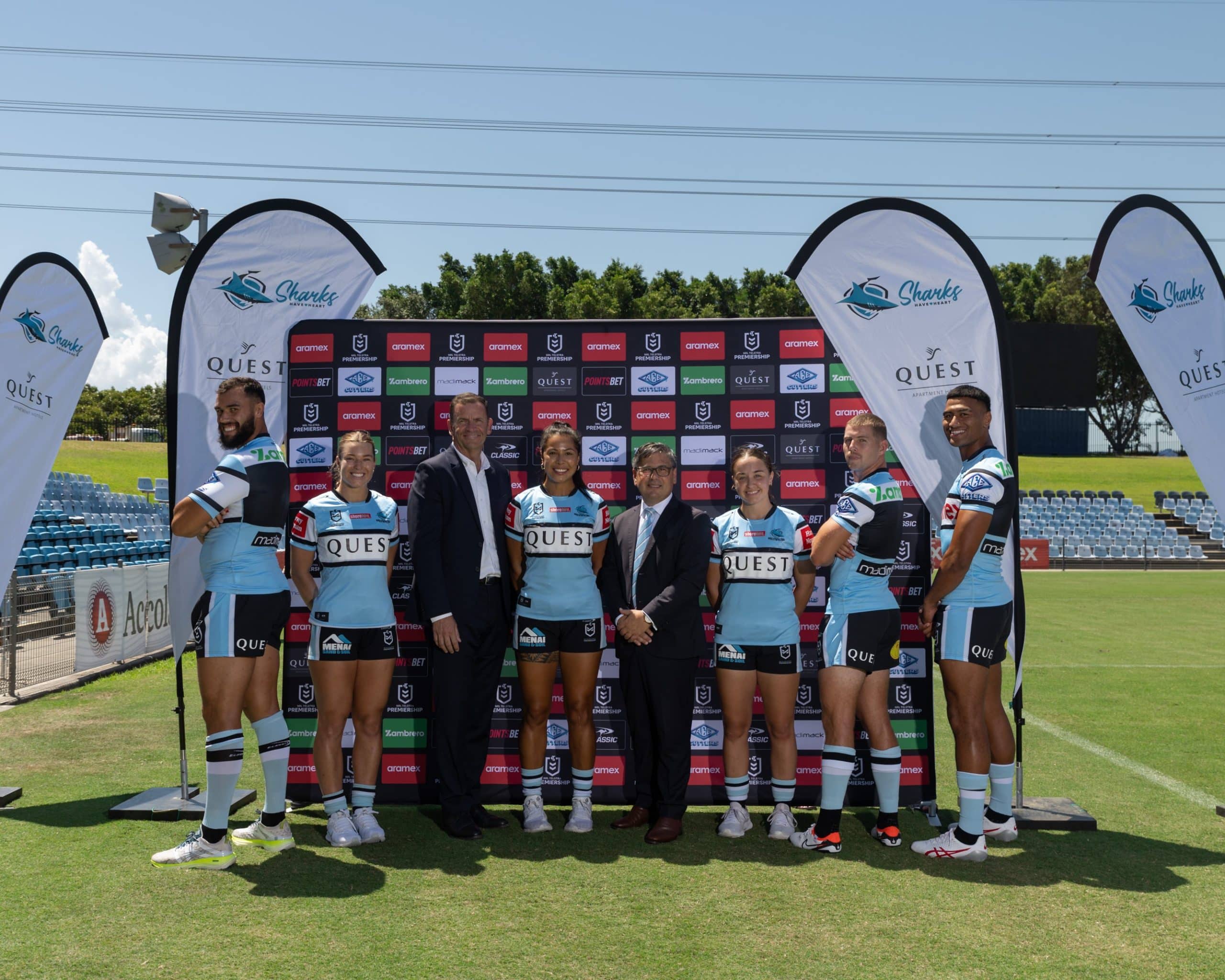 Sharks NRL Club checks in with Quest for two years