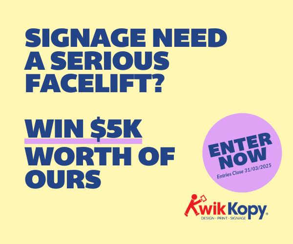 KWIK KOPY AUSTRALIA LAUNCHES $25,000 FACELIFT GIVEAWAY TO BOOST SMALL BUSINESSES