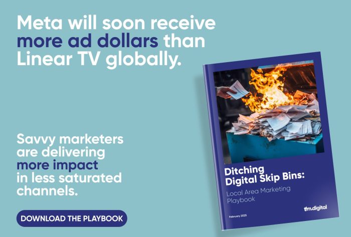 New ‘Ditching Digital Skip Bins’ report finds brands shifting LAM budgets away from Google/Meta