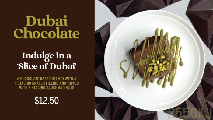 Gelatissimo Launches Dubai Chocolate – The Viral Flavour Everyone’s Talking About