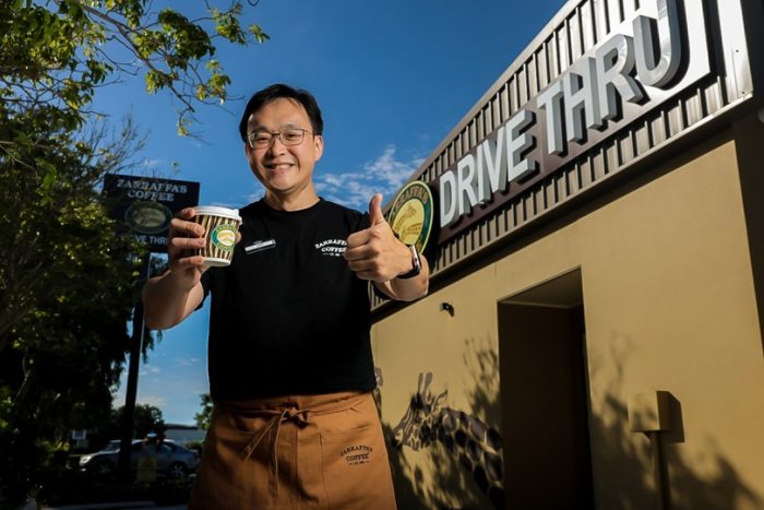 ZARRAFFA’S BREWS UP LOCAL CONNECTION WITH CAPALABA PARK DRIVE THRU