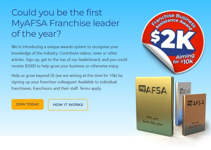 Building a Smarter, Stronger Future for Franchising Through MyAFSA.com.au