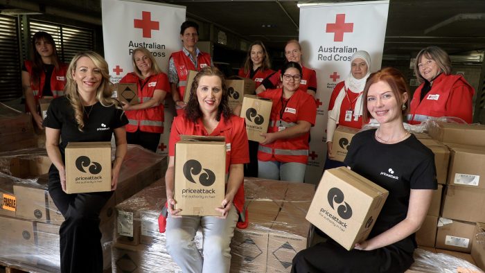 Price Attack delivers $500,000 in essential care products to Australians in need